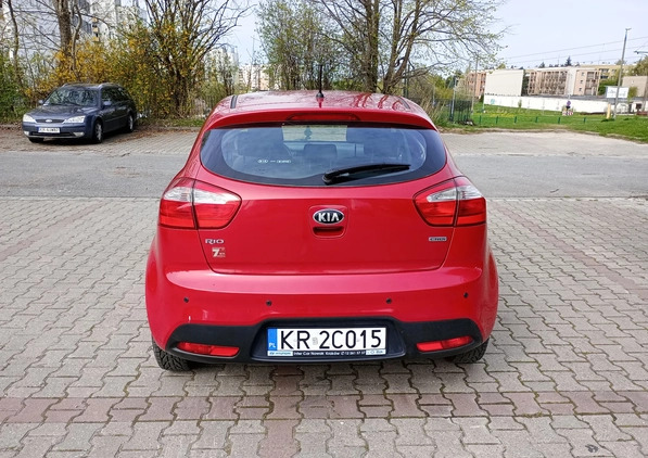 Kia Rio cena 17300 przebieg: 112500, rok produkcji 2014 z Kraków małe 154